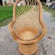 Emmanuelle wicker armchair