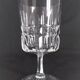 12 Art Deco wine glasses in cut crystal (in the style of Marignane Baccarat)