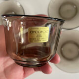 6 arcoroc cups