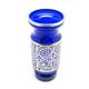 Mid-century modern vase, cobalt glass, Huta Hortensja, Poland, 1960s