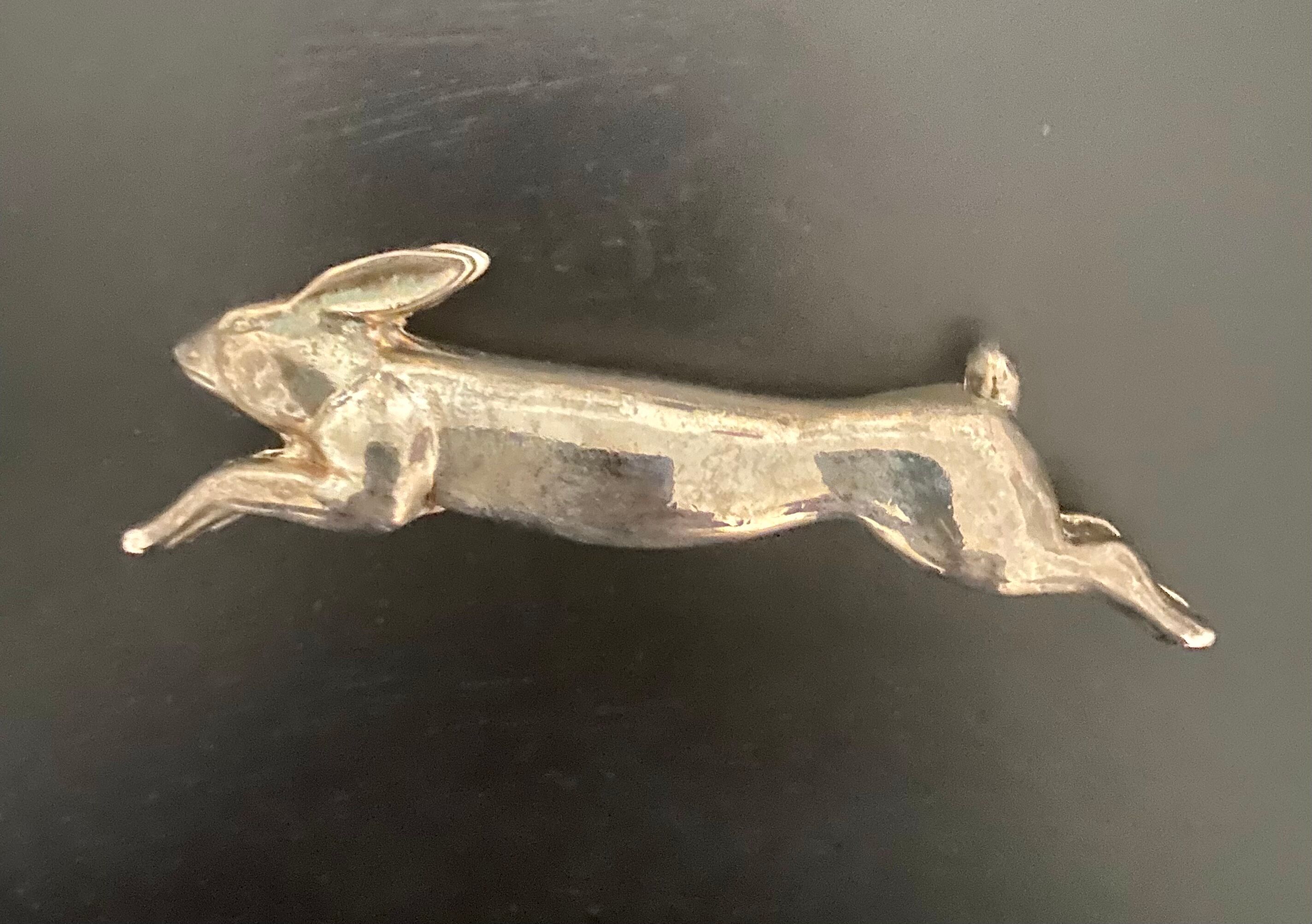 8 porte-couteaux animaliers en métal