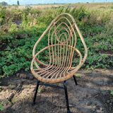 Rattan armchair