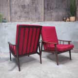 Pair of Scandinavian armchairs
