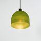 Green glass suspension by Peill Putzler, Germany, 1970