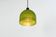 Green glass suspension by Peill Putzler, Germany, 1970