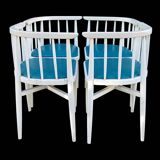 Set of 4 vintage Thonet corner chairs