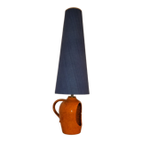 Ceramic lantern lamp 50s 60 orange