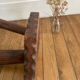 Brutalist tripod stool