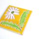 Ceramic tile "flower" trivet, 60s