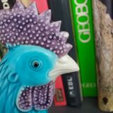 Chinese porcelain roosters bookends