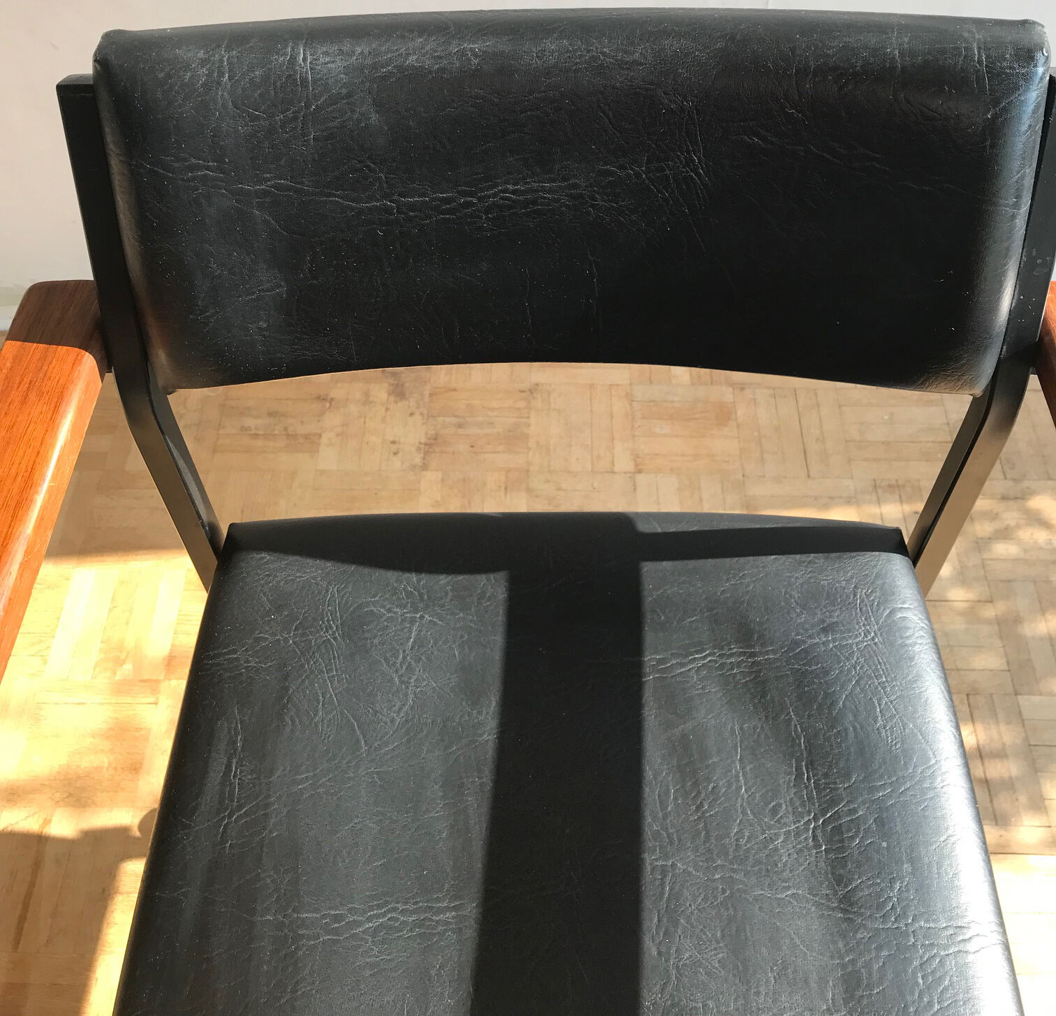 Office chair on wheels