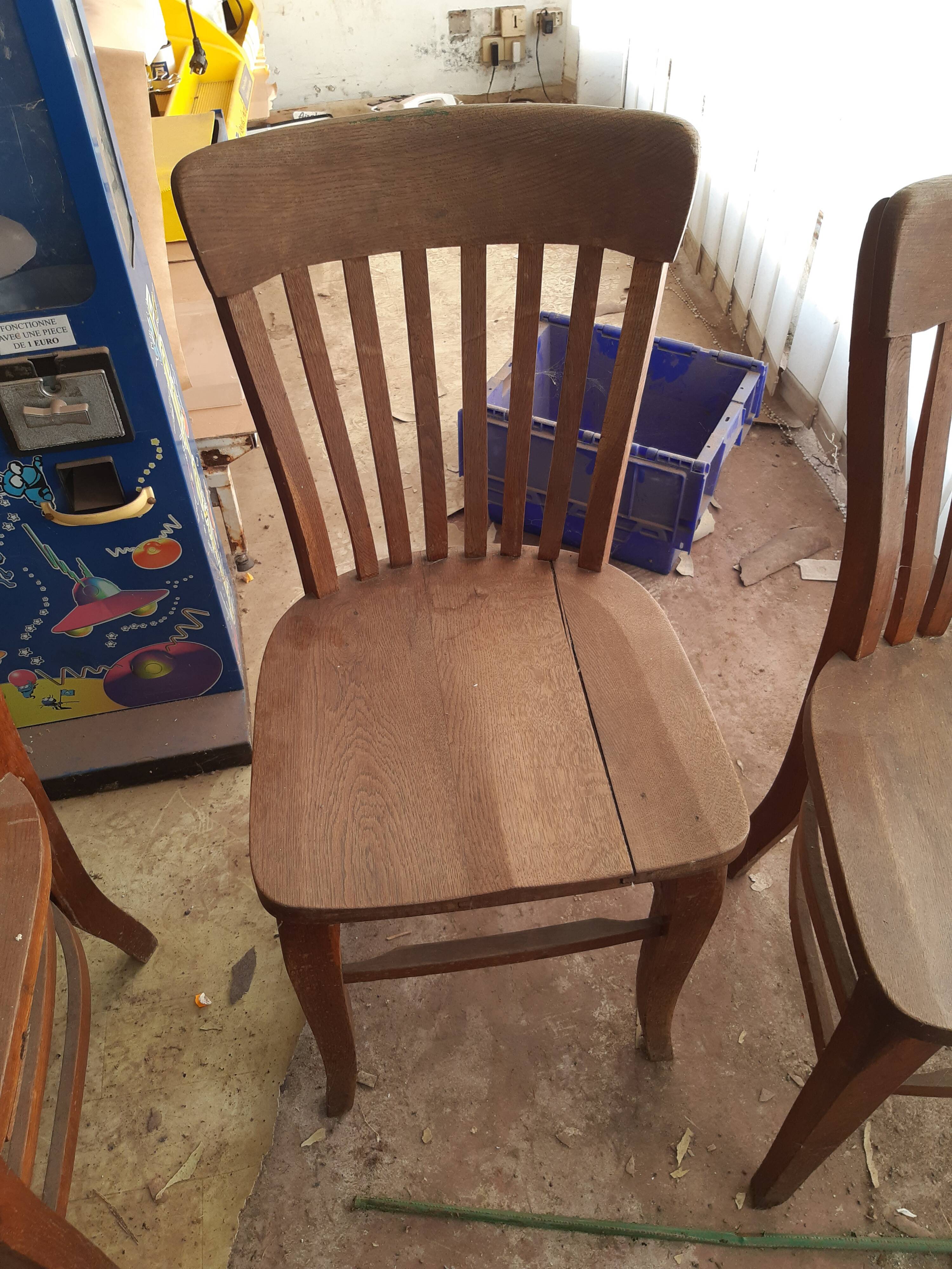Lot of 3 bistro chairs