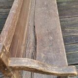 19th-century church pew, 245 cm long