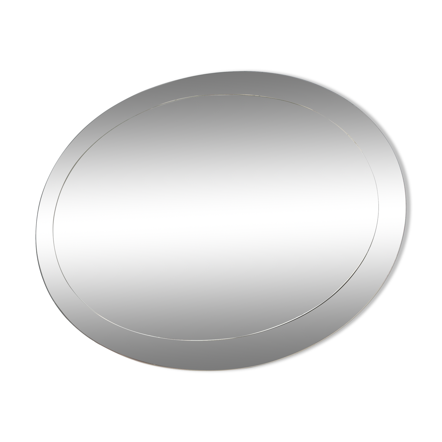 Two-tone mirror smoked glass 70s