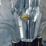 Paire de candélabres de Sèvres en cristal