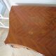 Louis XV commode - 2 drawers - floral marquetry - bronze ornament - 1950