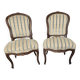 Paire de chaises style Louis XV