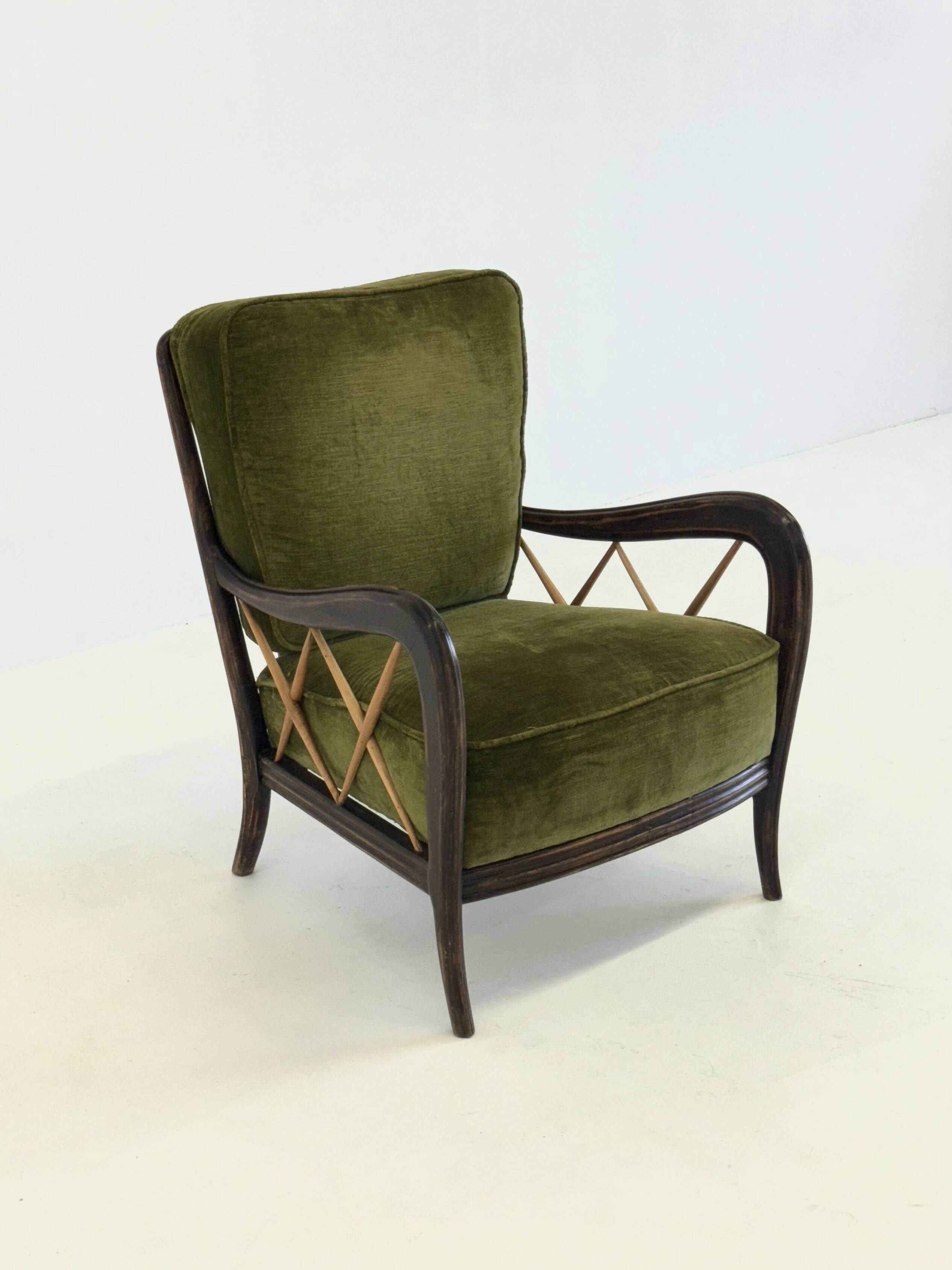 Paolo Buffa Italian Art Deco Chair