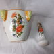Mortier et pilon en faience