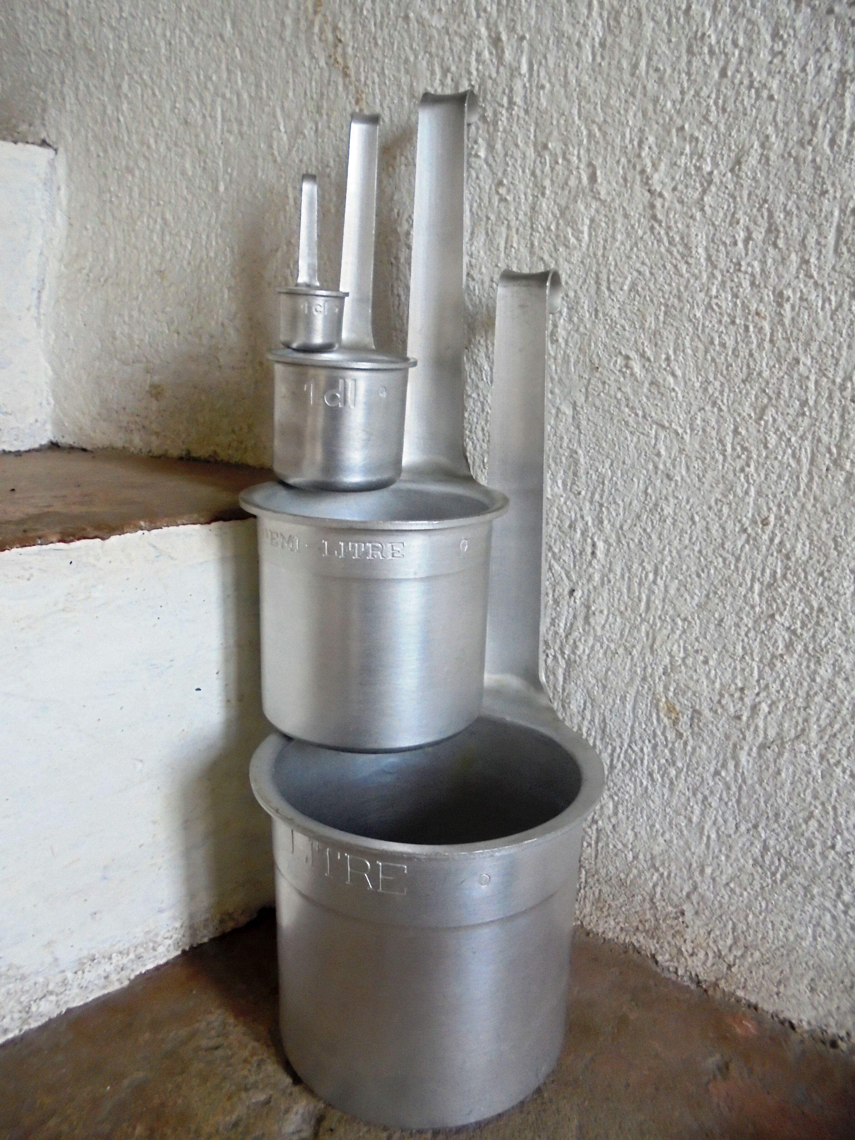 Set 4 old SEB aluminium measurements