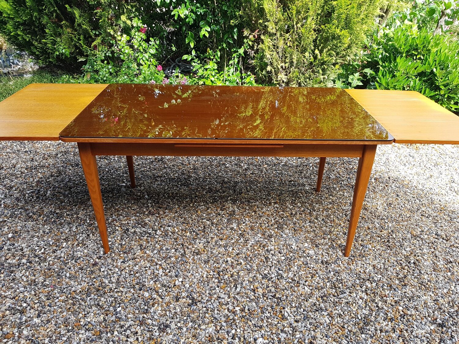 Vintage table from the 50s and 60s
