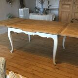Antique dining table with extensions
