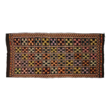 Anatolian handmade kilim rug 325 cm x 163 cm