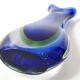 Vintage Murano glass vase Sommerso 1960