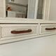 Large vintage rattan and cane mirror from the 70s