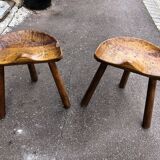 Selou Tripod Brutalist Stool