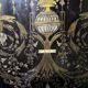 "Boulle" furniture with a support height in gilded brass marquetry from the Napoleonic era.