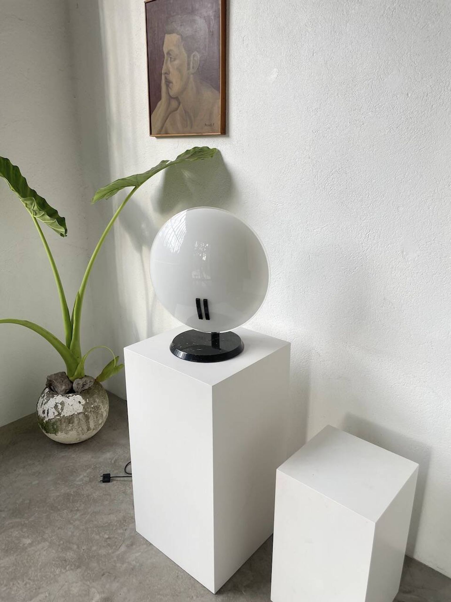 Lampe de bureau « Perla » par Bruno Gecchelin pour Oluce 1980