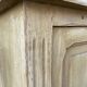 Small rustic alsatian furniture circa 1900 painted fir buffet craft furniture popular art sideboard