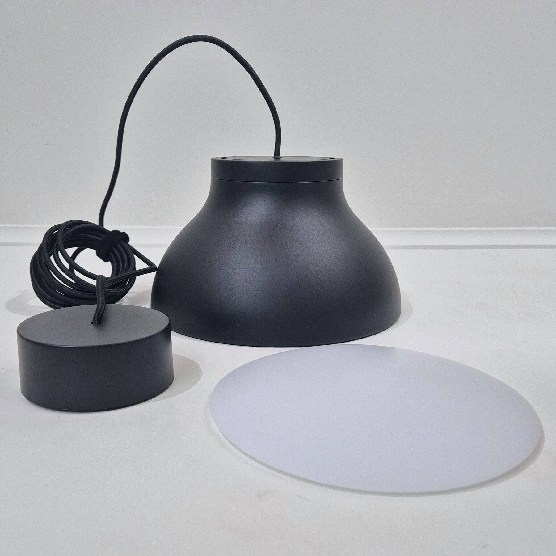 HAY PC Pendant S, Pierre Charpin, matte black