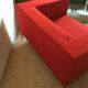 Red sofa Allen MDF Italia by Bruno FATTORINI 1998