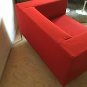Red sofa Allen MDF Italia by Bruno FATTORINI 1998