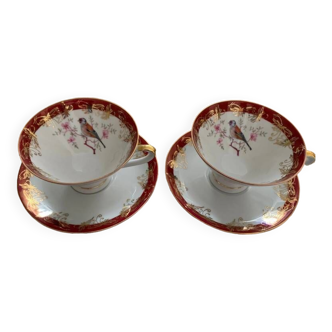 Duo tasses en porcelaine