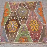 Small handmade kilim rugs for bedroom