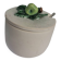 Covered pot / Vintage sugar bowl in ceramic, Keramos Sèvres 1960