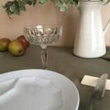 Set of 6 champagne glasses