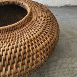 Basket in rattan