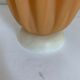Vintage 1970s Athena Georgia Jacob Salmon Draped Lamp - 50 cm