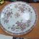 Large vintage round plate Lunéville K&G ironstone