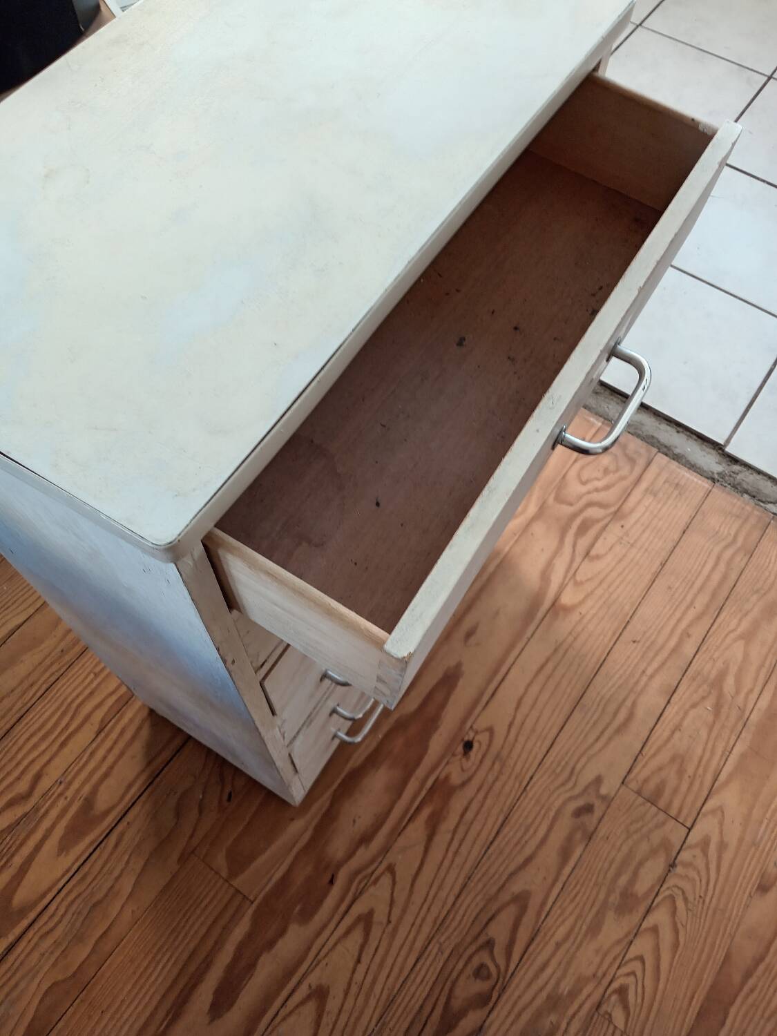 Meuble de métier vintage à 6 tiroirs