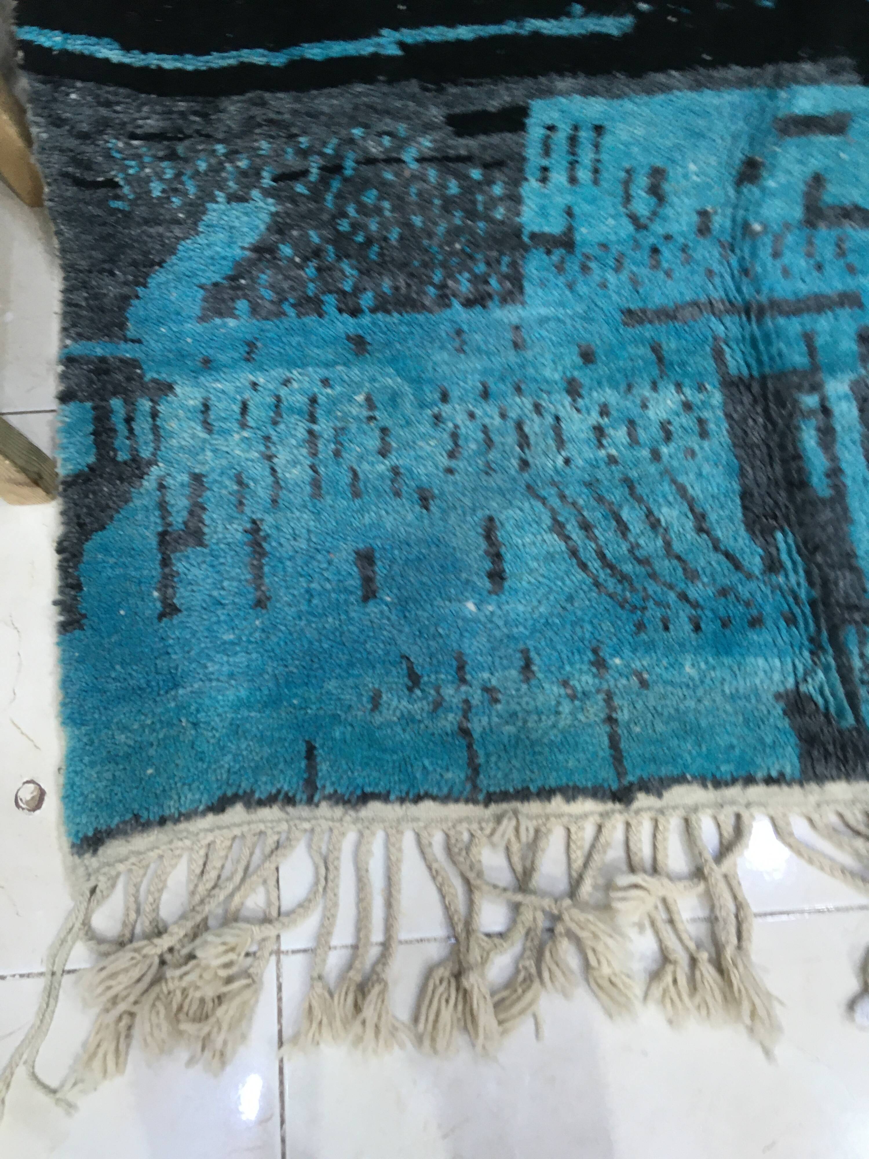 Berber Beni Ouarain rug 2m45 x 1m63