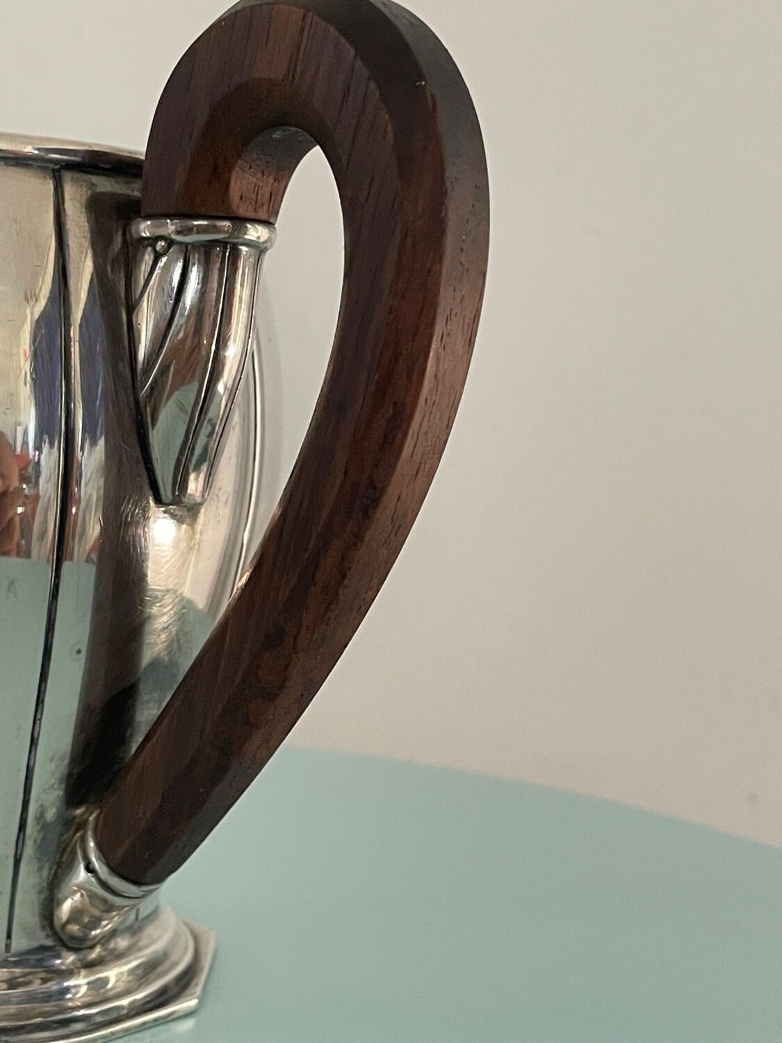 Blaise Bontempss Art Deco Silver-Plated Milk Jug