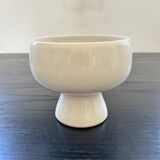 White Scandinavian plant pot