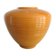 Mustard yellow vase of St Clement ceramics
