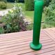 luminous glass vase