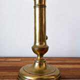 Brass push candle holder
